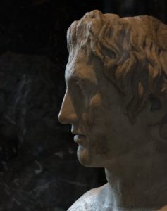 Alexander the Great Marble Sculpture at the Louvre