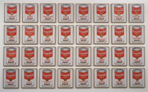 Campbell's Soup Cans (1962) Andy Warhol