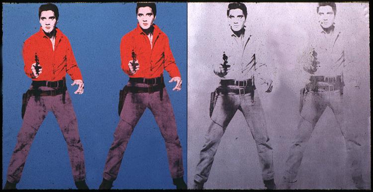 Elvis Elvis I and II (1963-1964) Andy Warhol