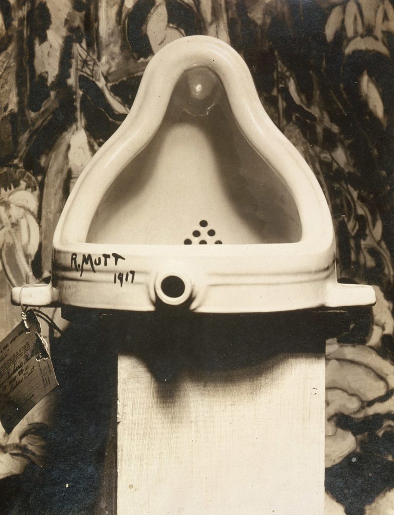 Fountain, Marcel Duchamp, Public domain, via Wikimedia Commons