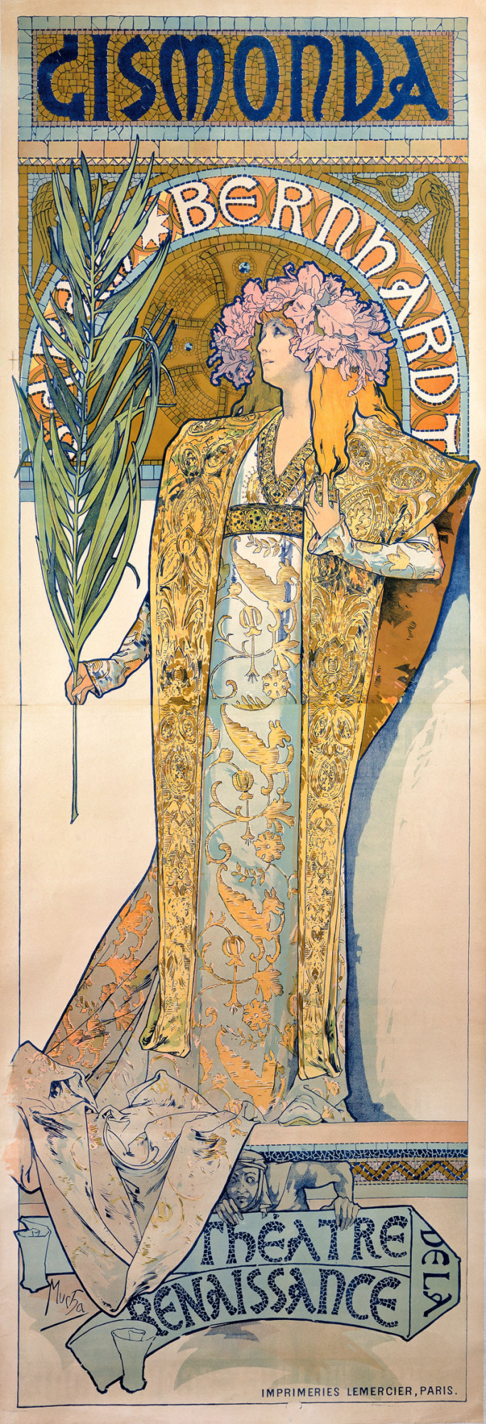 Gismonda, Alphonse Mucha, 1894, http://www.muchafoundation.org/en/gallery/browse-works/object/21