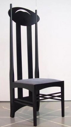 Argyle Chair, Charles Rennie Mackintosh, 1899, Museum of Applied Arts and Sciences, https://collection.maas.museum/object/168257