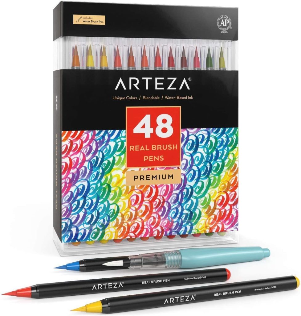 Arteza Real Brush Pens