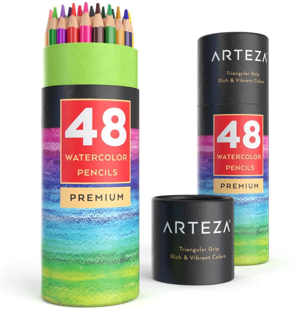 Arteza Watercolor Pencils Set