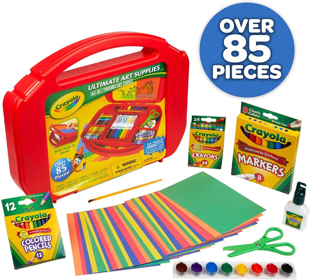 Set De Artes Profesional Para Niños Kit De Pintura 145 Pcs