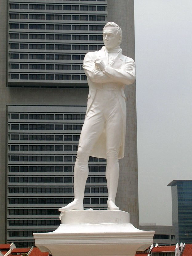 Statue de Sir Stamford Raffles