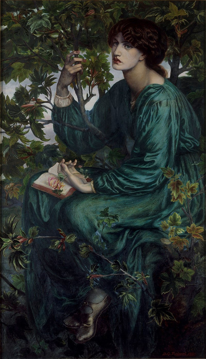 Dante Gabriel Rossetti pour Le Rêve du jour (The Day Dream)