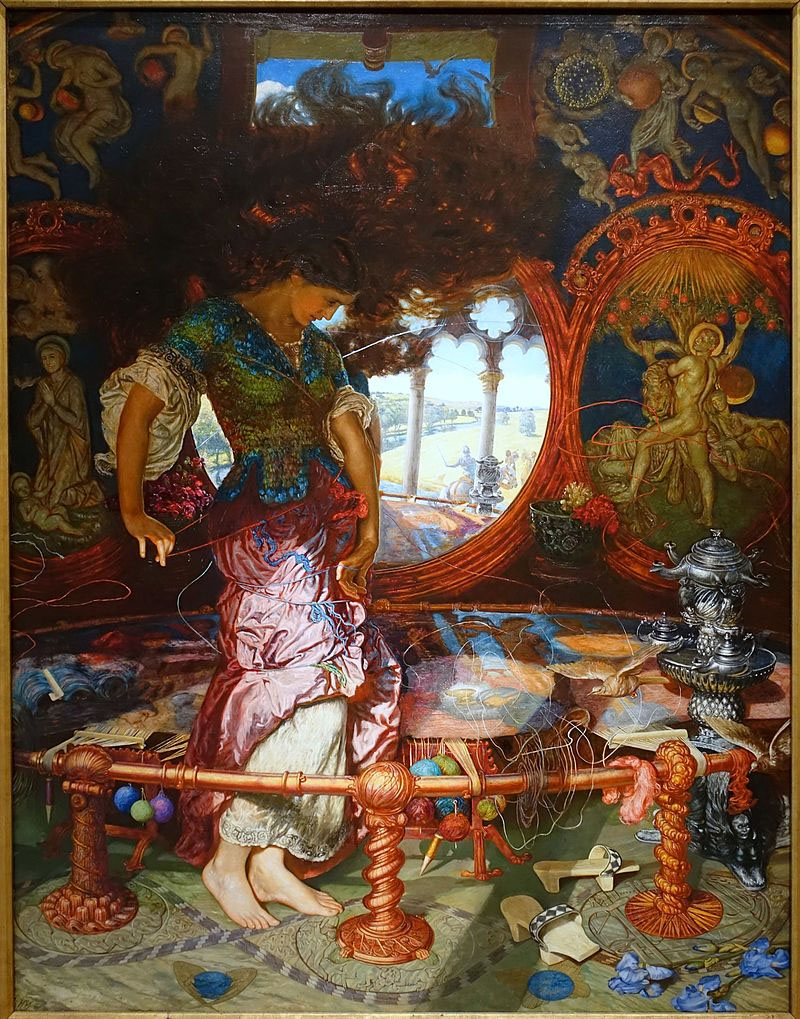 Shalott'un Hanımı - William Holman Hunt