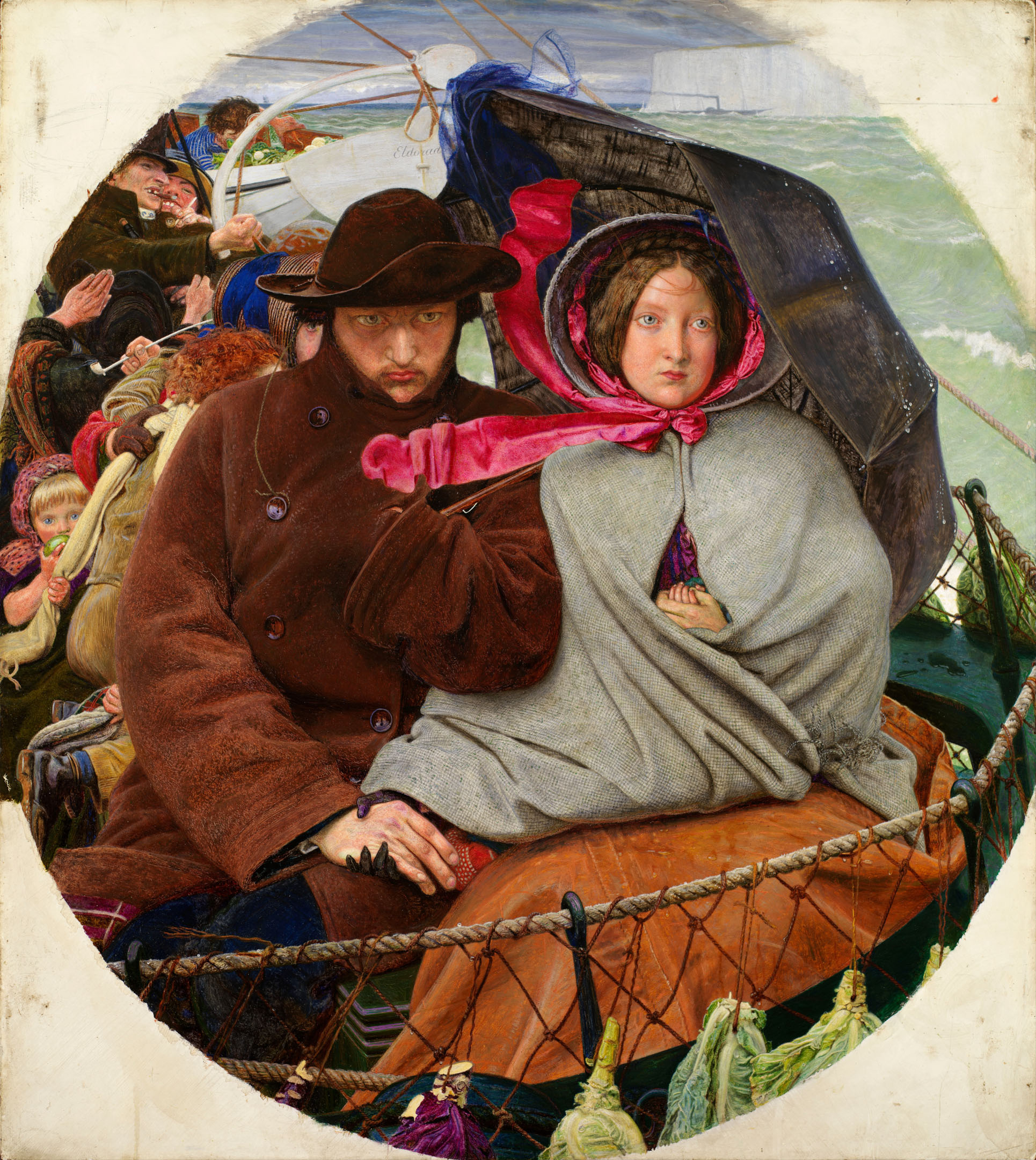 Ford Madox Brown pour Le Dernier de l’Angleterre (The Last of England)