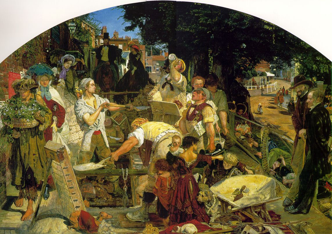 Ford Madox Brown tarafından yapılan çalışmalar