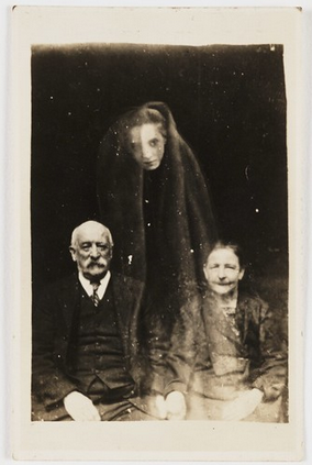 Elderly Couple with a Young Female Spirit