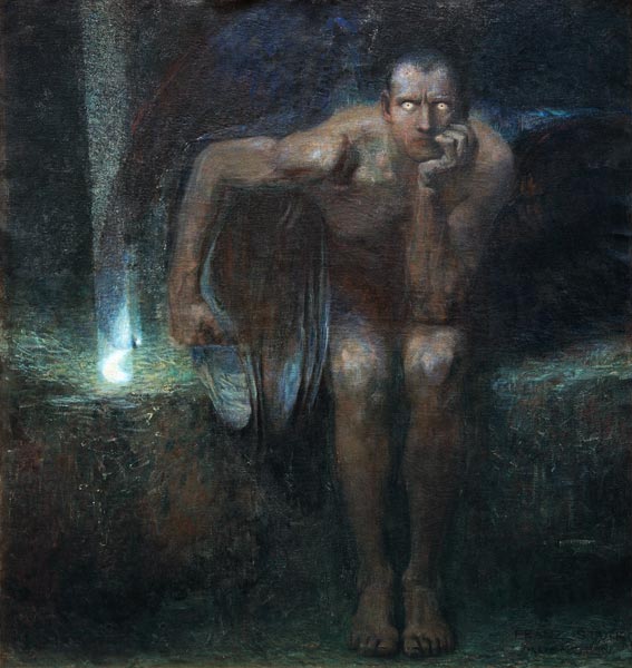 Lucifer by Franz von Stuck