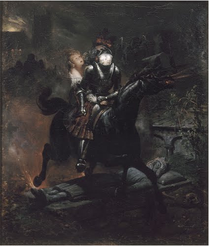 The Ballad of Lenore or The Dead Travel Fast by Horace Vernet