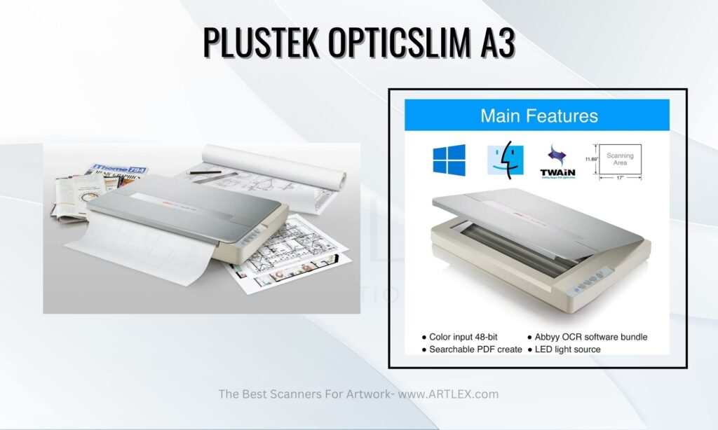 Plustek OpticSlim A3