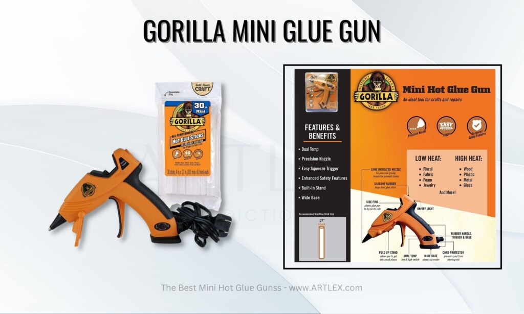 Gorilla Glue Hot Glue Gun-Large