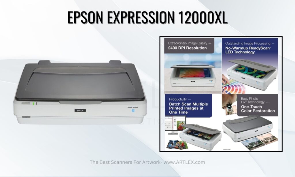 Scanner for large-scale painting and textured artwork- OpticPro A320E