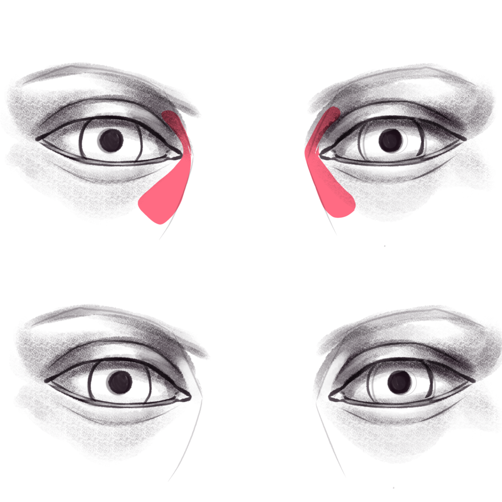 Step 17 - Inner Border of Eye