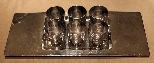 Art Deco cocktail set by Jean Després