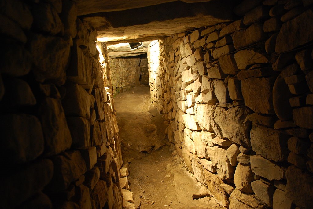 Interior of Passage Tomb