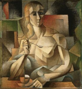 Jean Metzinger, Tea Time (Woman with a Teaspoon), 1911, Philadelphia Museum of Art, Philadelphia