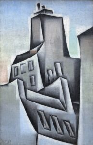 Juan Gris, Houses in Paris (Maisons a Paris), 1911, Solomon R. Guggenheim Museum, New York.