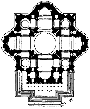 Michelangelo's Plan for St. Peters Basilica