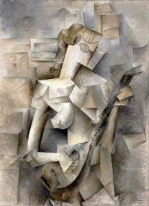 Pablo Picasso, Girl with a Mandolin, 1910, Museum of Modern Art, New York.