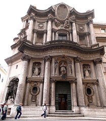San Carlo alle Quattro Fontane Exterior