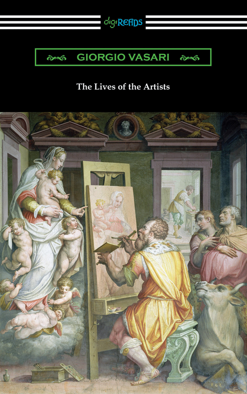 The Lives of Artists by Giorgio Vasari - Book Cover