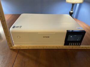 Epson ET-8550 Front Dimensions