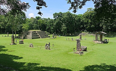 Gran Plaza de las Estelas de Copán