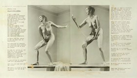 Interior Scroll (1975). Carolee Schneemann via Tate, London https://www.tate.org.uk/art/artworks/schneemann-interior-scroll-p13282
