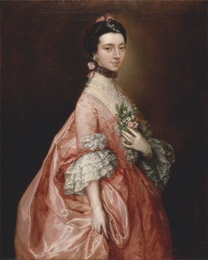 Mary Little, Later Lady Carr. 1763. Thomas Gainsborough