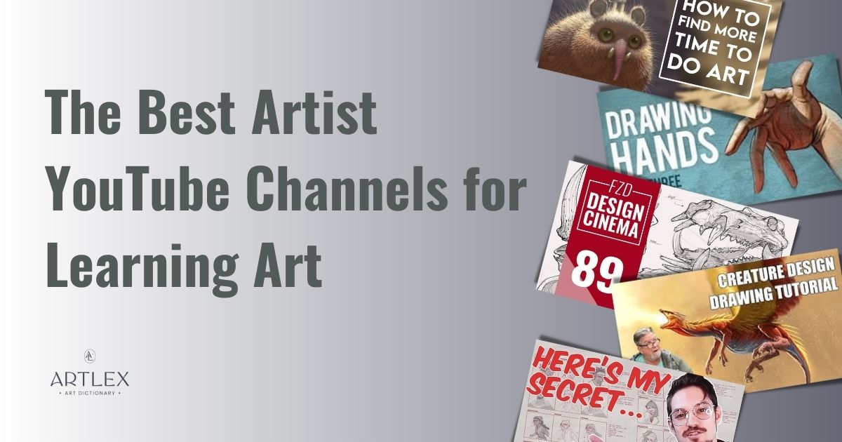 The Best Artist YouTube Channels for Learning Art