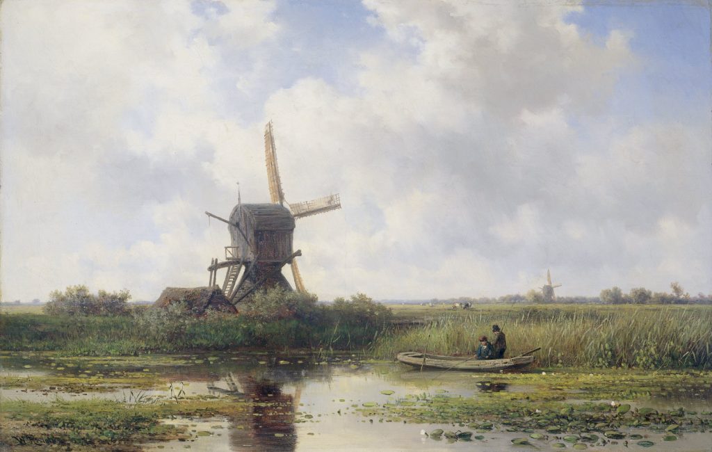 Willem Roelofs, The Gein River, near Abcoude, 1870 - 1897, oil on canvas, 45 x 68 cm, Rijksmuseum, Amsterdam 