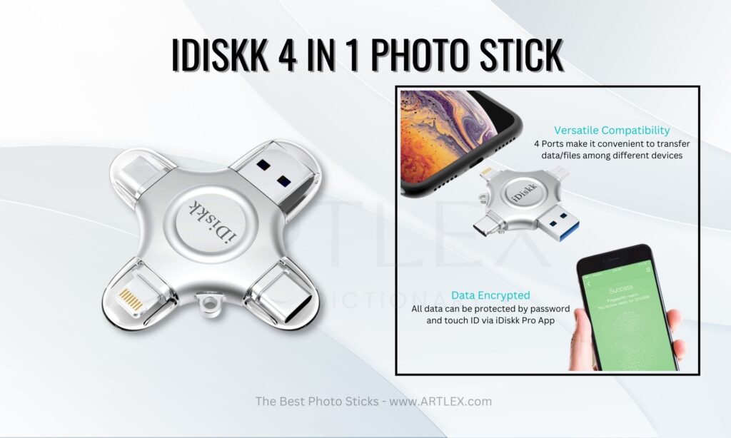 iDiskk 4 in 1 Photo Stick