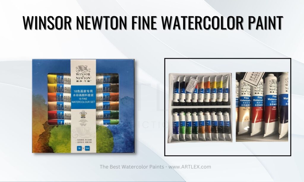 Winsor Newton Fine Watercolor Paint