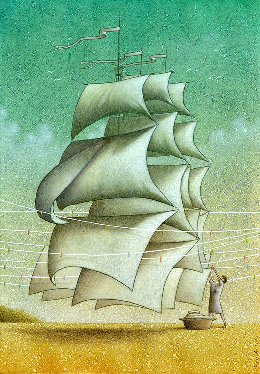 Boat by Pawel Kuczynski