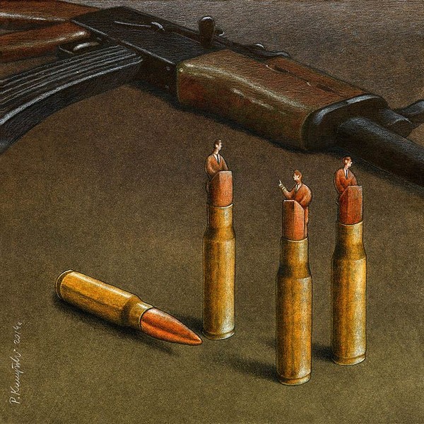 Bullets by Pawel Kuczynski