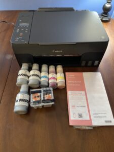 Canon Pixma G3260 with Supplies