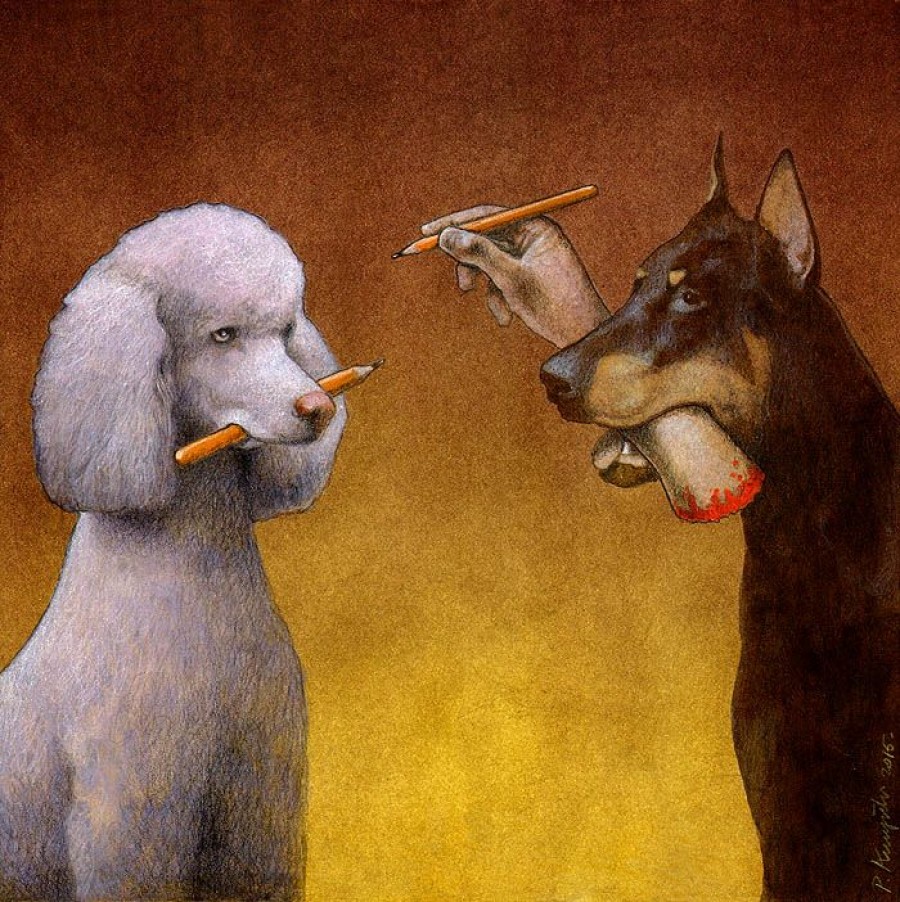 Juego de perros de Pawel Kuczynski