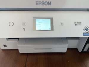 Epson ET-15000 Screen