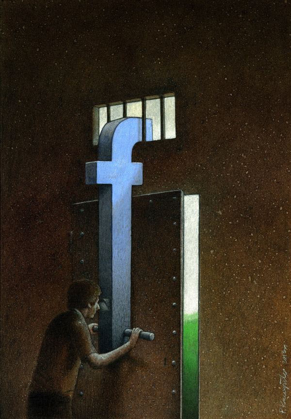 Facebook by Pawel Kuczynski