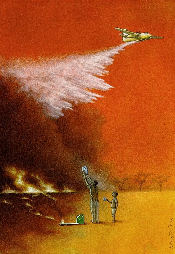 Fire by Pawel Kuczynski