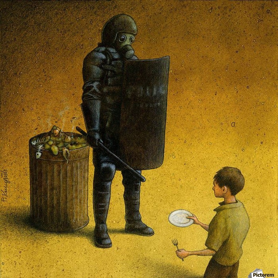 Garbage by Pawel Kuczynski