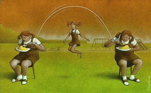 Girls by Pawel Kuczynski