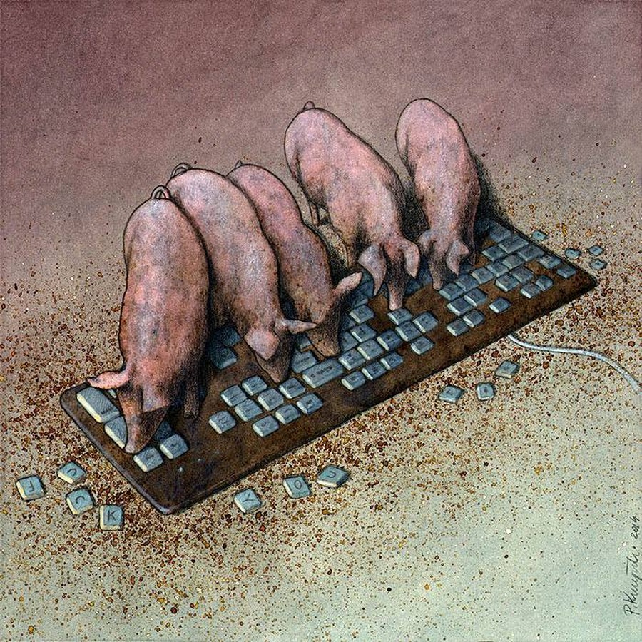 Haters by Pawel Kuczynski