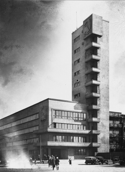 Noi Trotzki, Rathaus, Leningrad, 1932-4