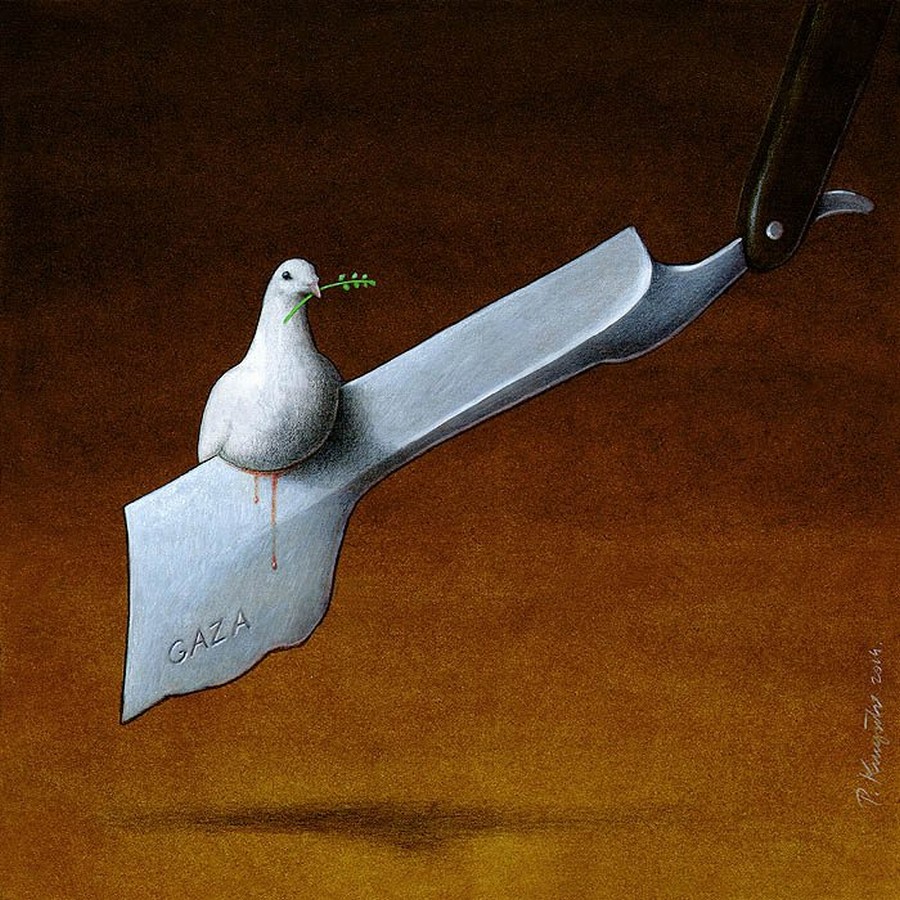 Razor Gaza by Pawel Kuczynski