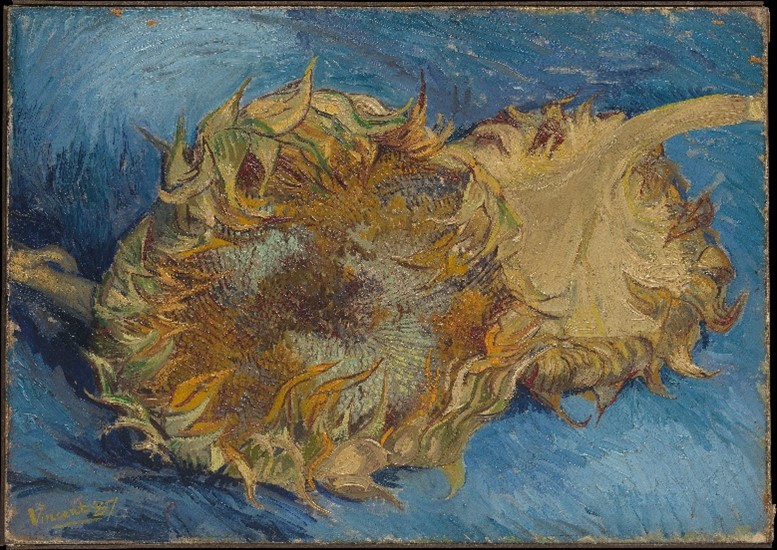 Girasoles. 1887. Vincent Van Gogh. Museo Metropolitano de Arte, Nueva York.